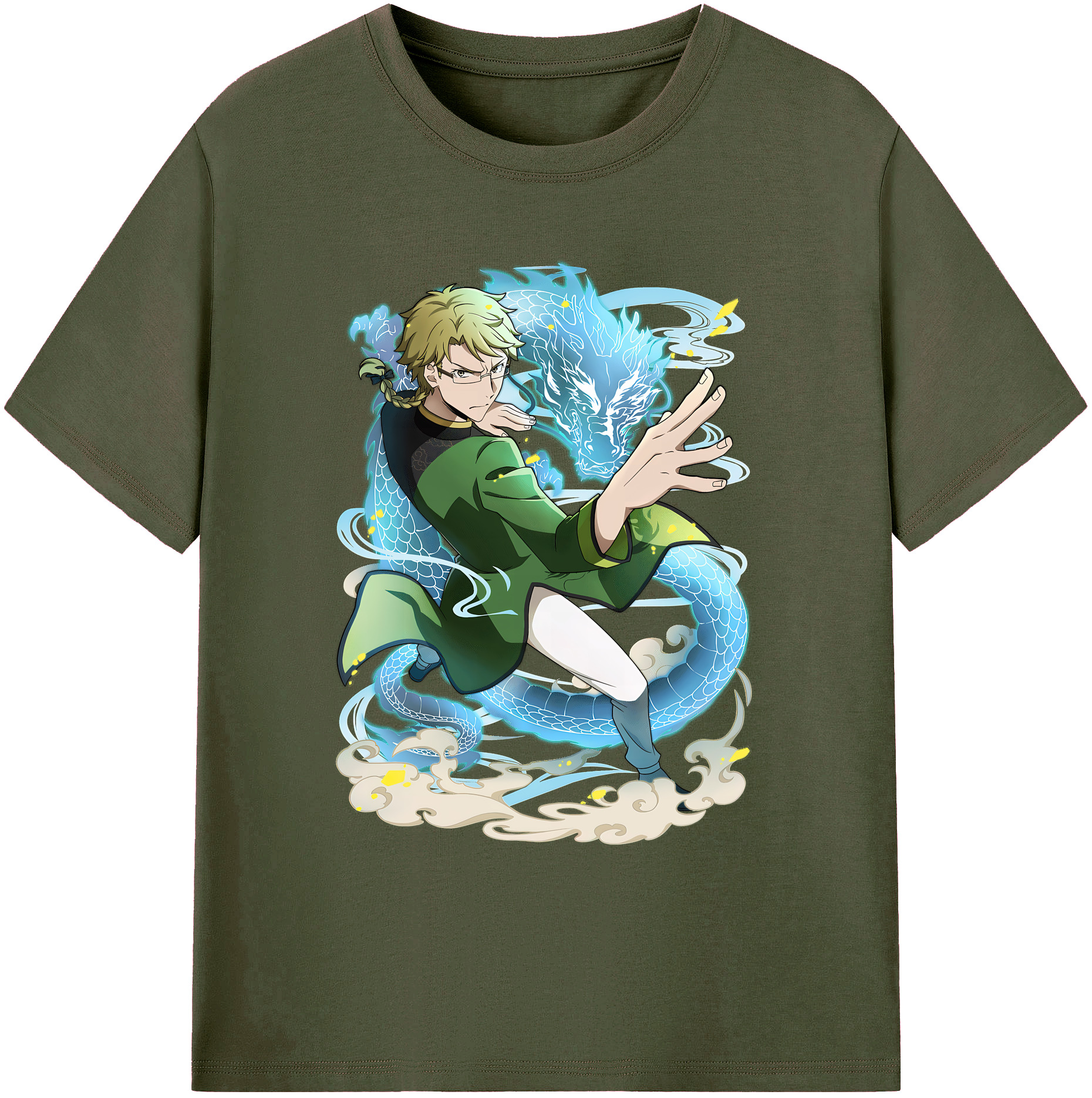 （画像用） 文豪ストレイドッグス Bungo Stray Dogs 綿100％ メンズ半袖Tシャツ｜肌触りやわらか＆通気性